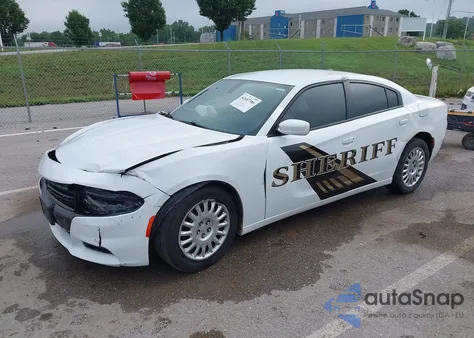 2020 Dodge Charger Police z USA, uszkodzony, nr VIN 2C3CDXKTXLH186930